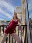 MADEIRA SHORT AVAILABLE IN PINK AND RED