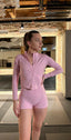 MADEIRA SHORT AVAILABLE IN PINK AND RED